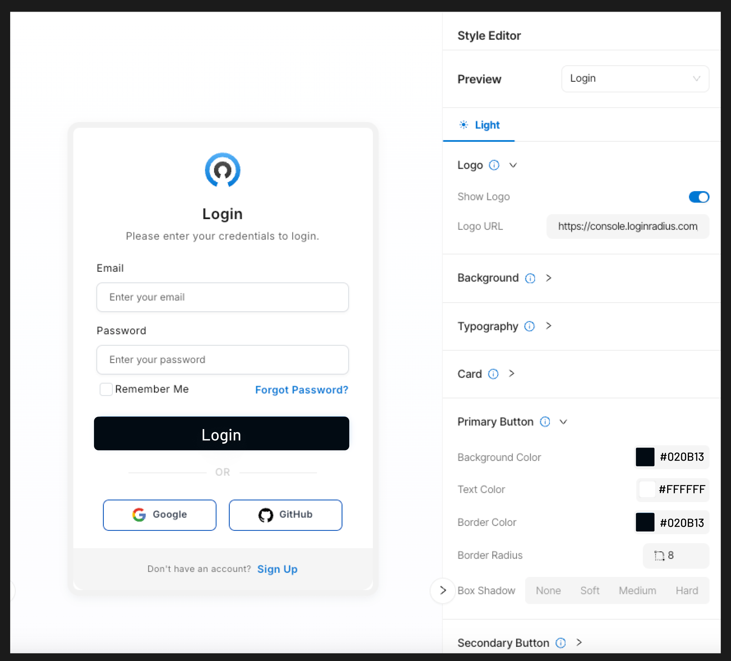 Advanced UI Editor