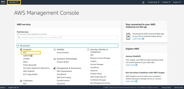AWS Management Console