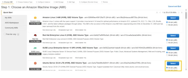 EC2 AMIs