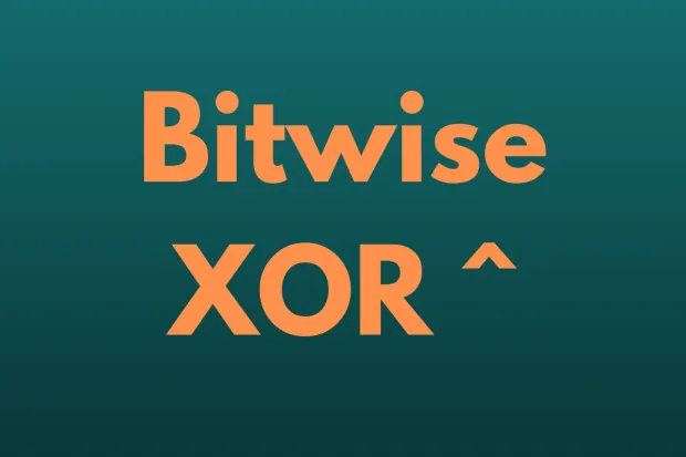 how-does-bitwise-xor-work