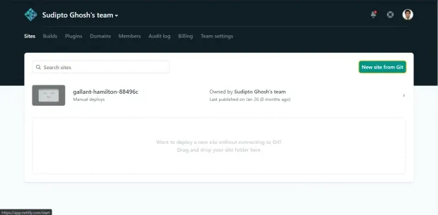 Starting with Netlify