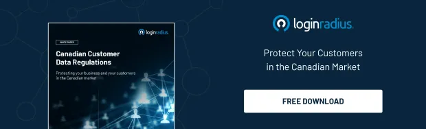 Downloadable whitepaper on Canadian Customer Data Regulations by LoginRadius.