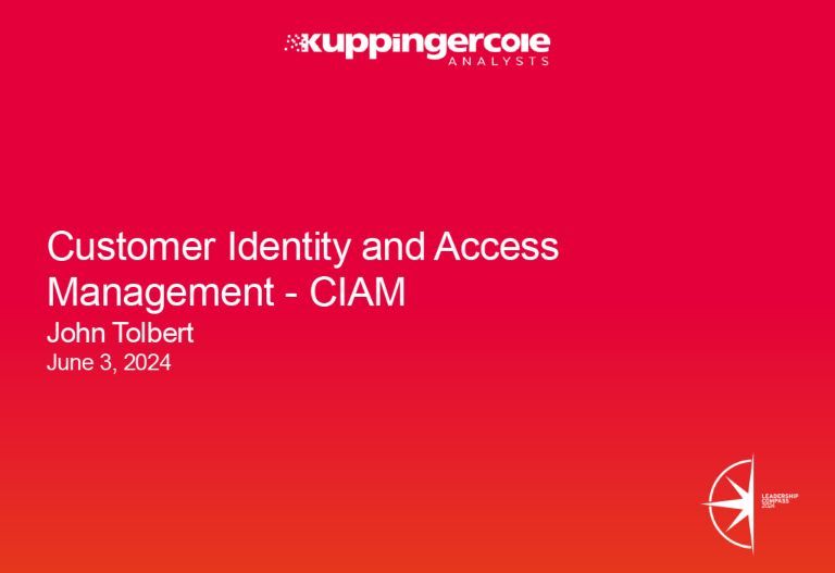 Leading the Charge in Customer IAM: LoginRadius Recognized as an Overall Leader by KuppingerCole