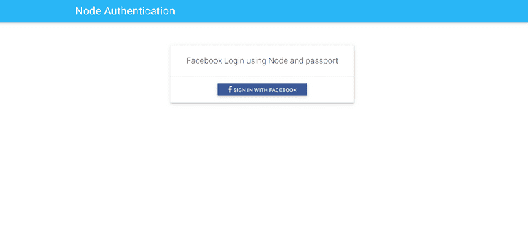 Add Facebook Login to your Node.js App with Passport.js