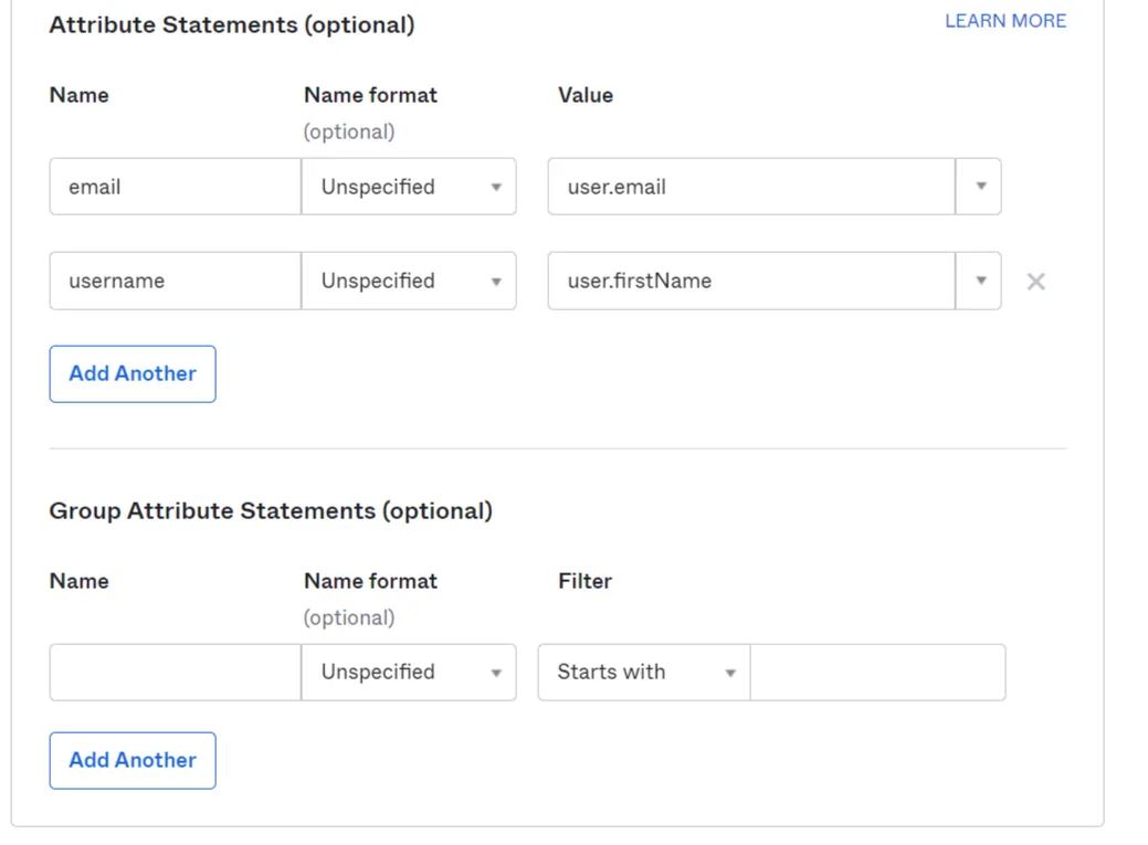 Okta Configurations