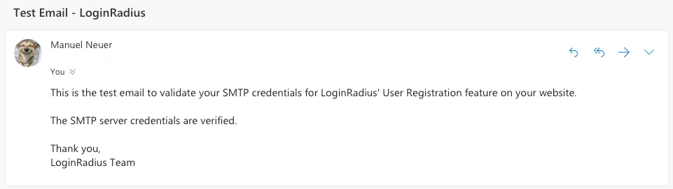 enter image title here Aws Test Email
