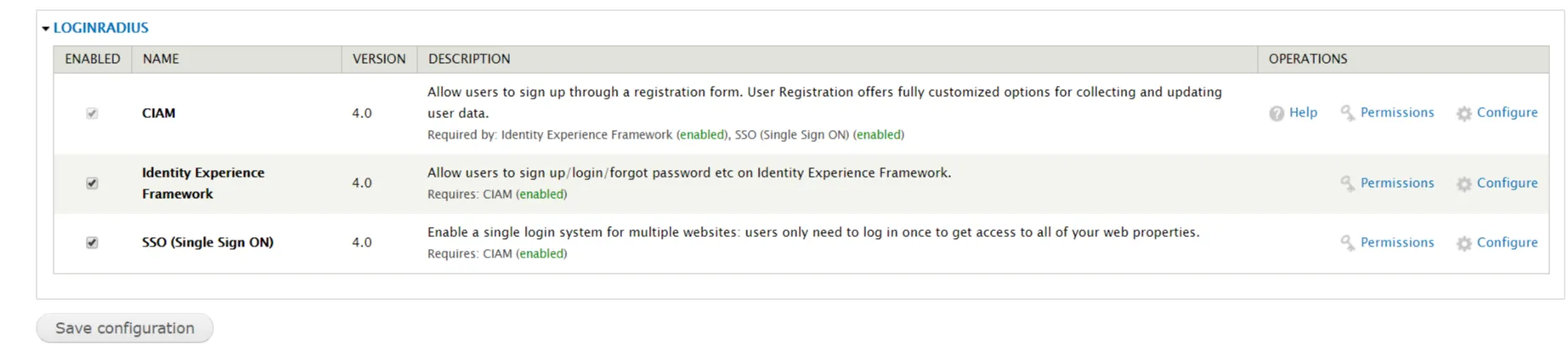 enter image title here Modules
