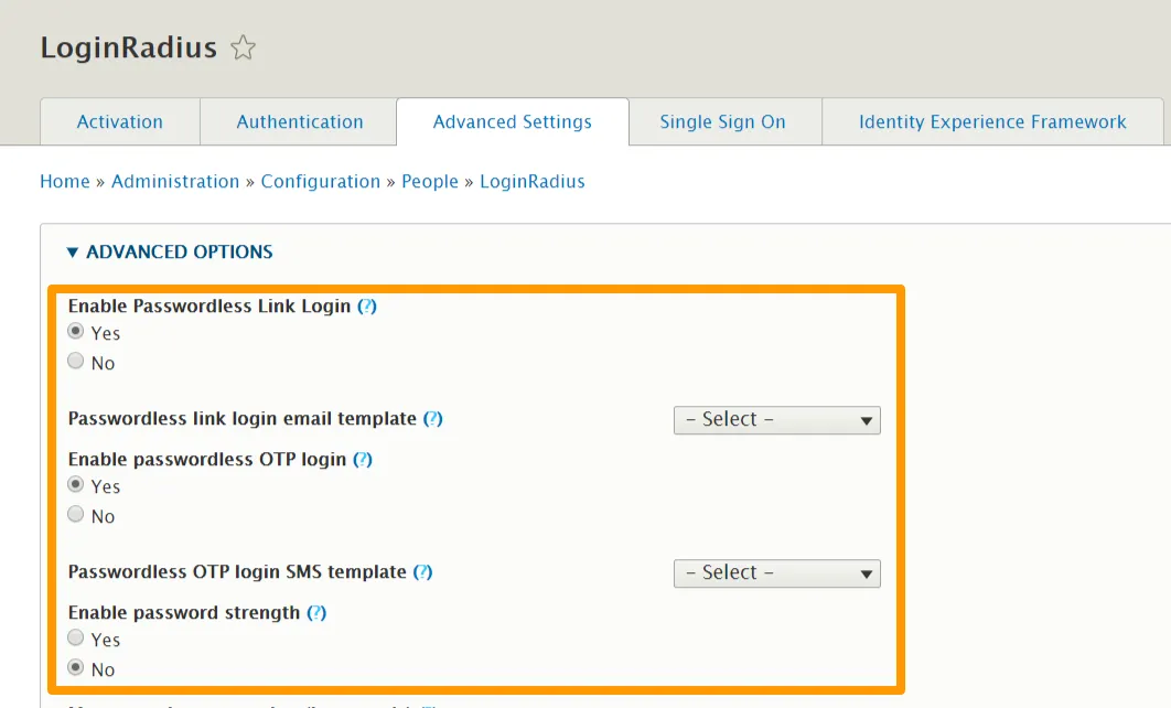 enter image title here Passwordless
